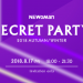 新宿NEWoManで謎の集い！？｜NEWoMan SECRET PARTY 2018